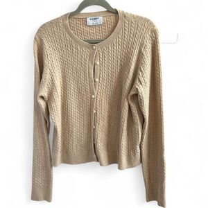 Old Navy Cable Knit Cardigan Sweater